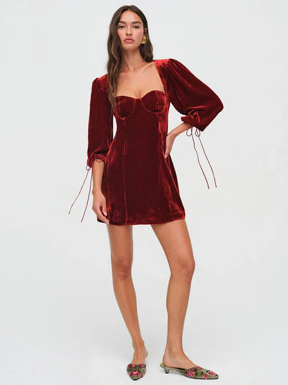 Crying A Million Tears Mini Dress