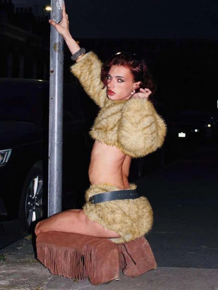 Quiet Cabaret Shorts Set