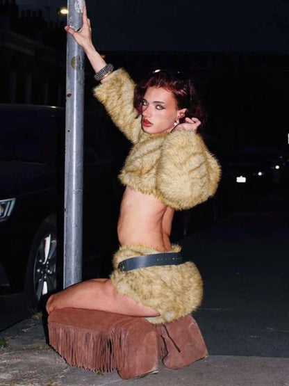 Quiet Cabaret Shorts Set