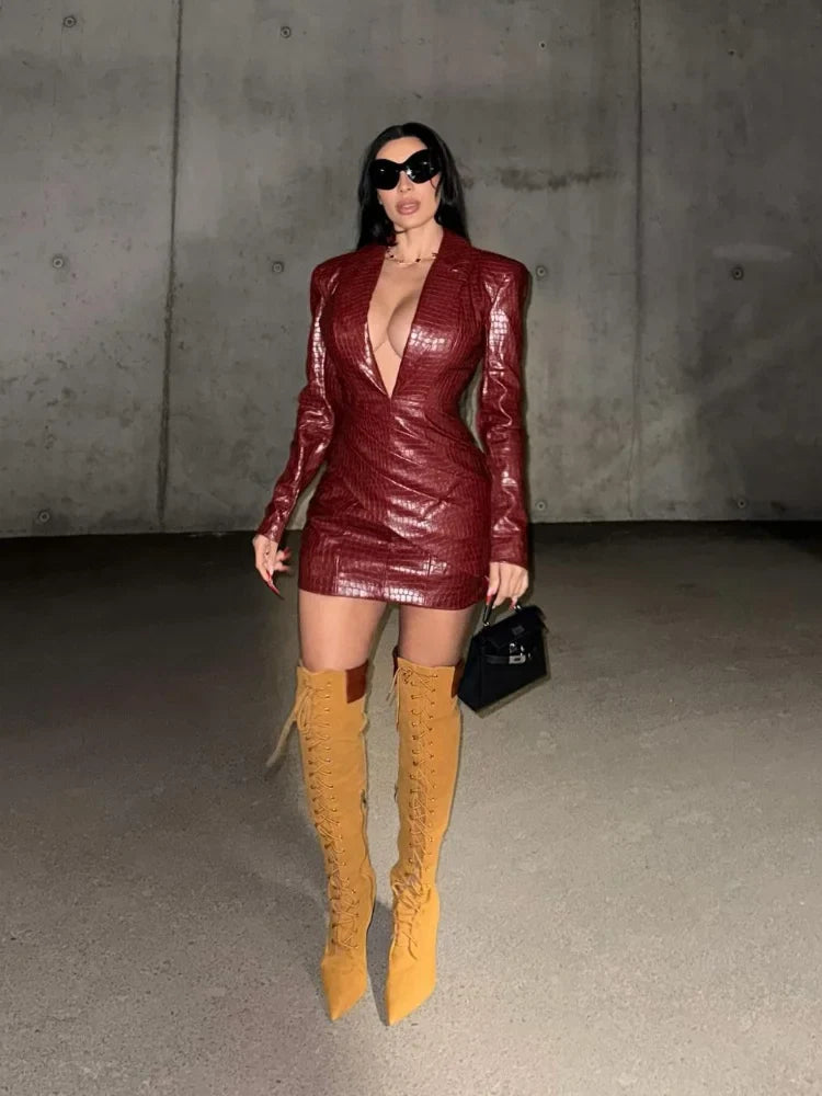 Like A Flash of Light Mini Dress