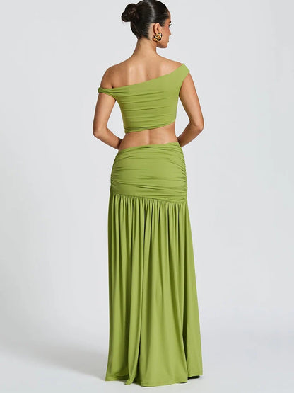 Crown On Repeat Skirt Set