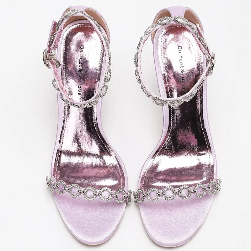 Her Final Glow Heels Sandals