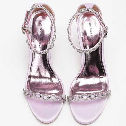 Her Final Glow Heels Sandals