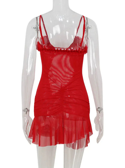 There In Time Of Need Mini Dress