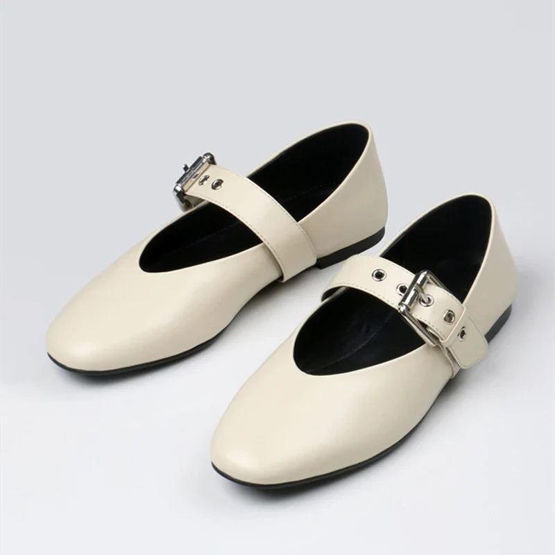 Glitter In Veins Flats Shoes