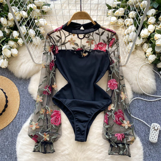 Silk of Shadows Bodysuit