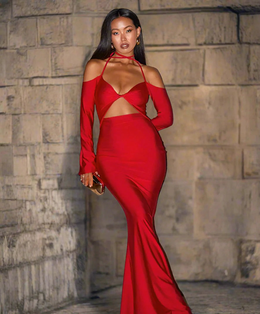 Goddess on Mars Long Dress