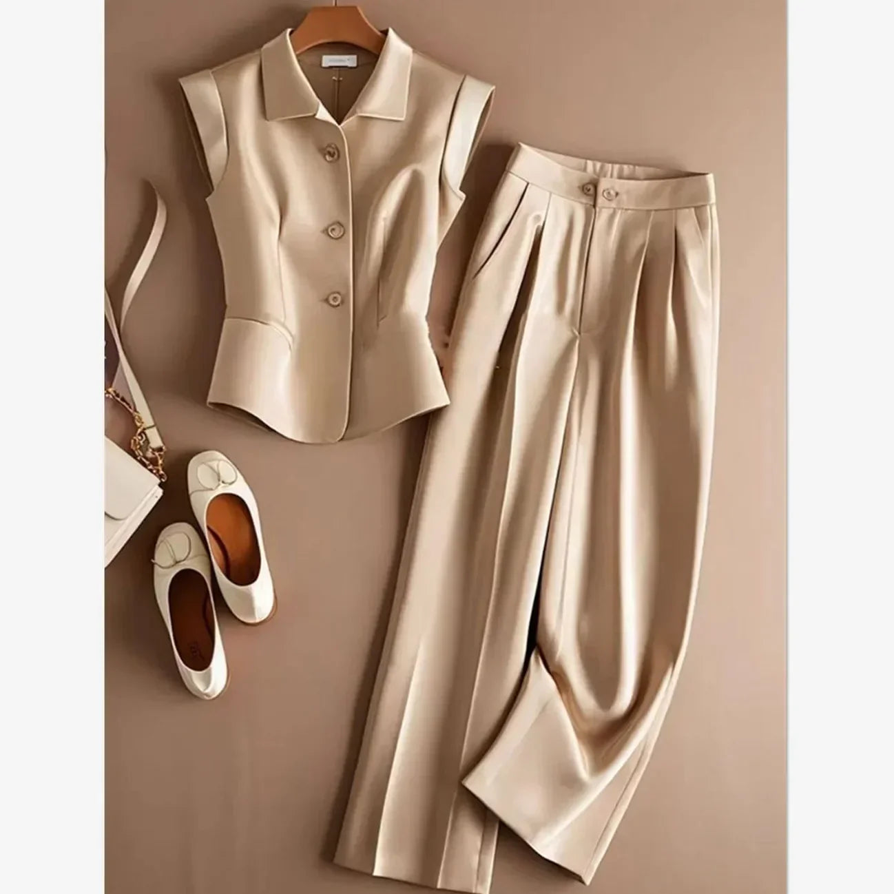 Nonsense But Chic Pants Set