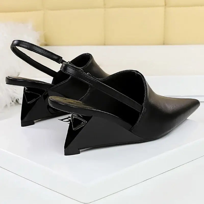 Luminous Wild Rose Mules Shoes