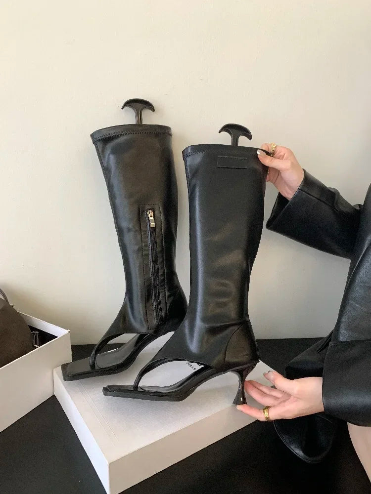 Fierce Like Flame Boots Sandals