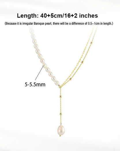 Whispered Nights Lariat Necklace