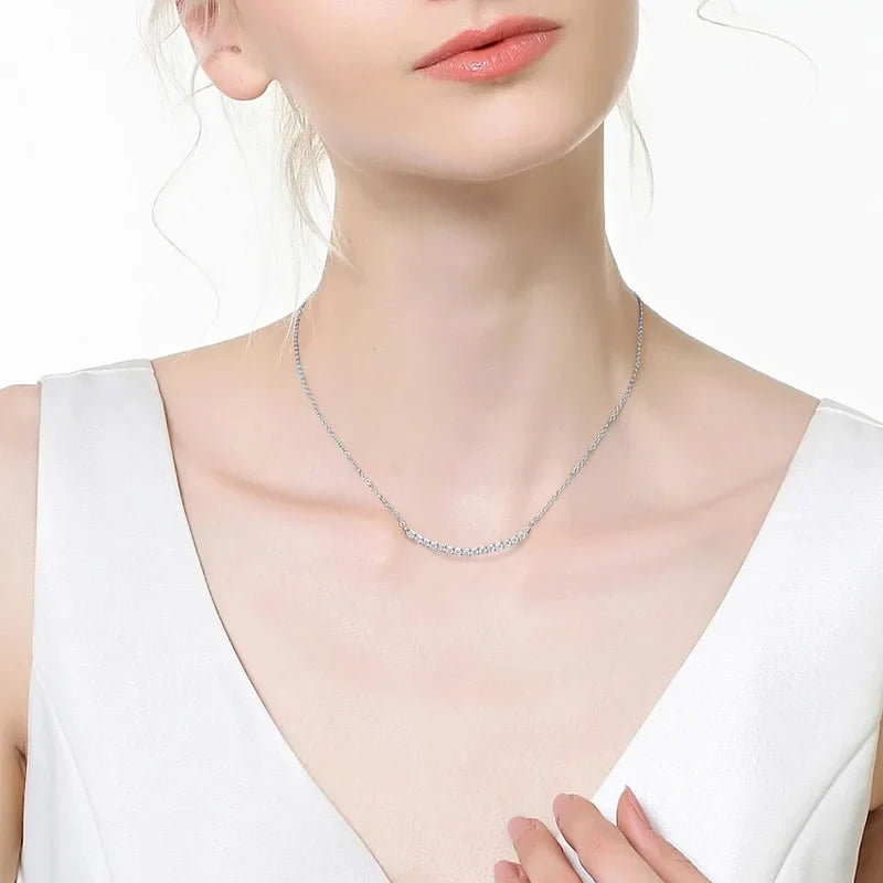 Roses In A Glass Necklace