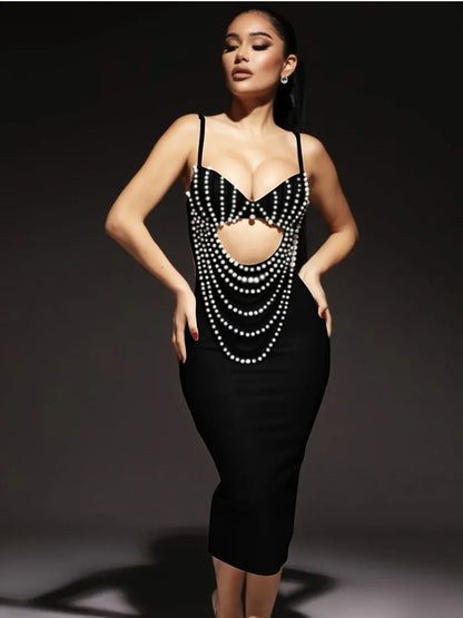 Luminous Fantasy Midi Dress