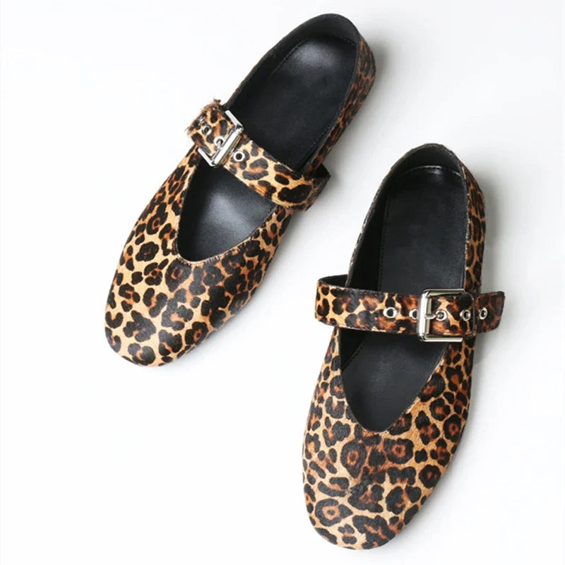 Glitter In Veins Flats Shoes