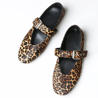 Glitter In Veins Flats Shoes