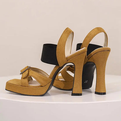 Sleeping Up The Street Pump Sandals