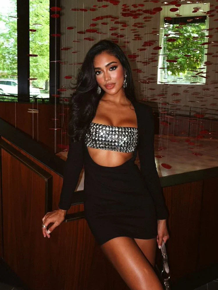 Out Of Your Sight Mini Dress