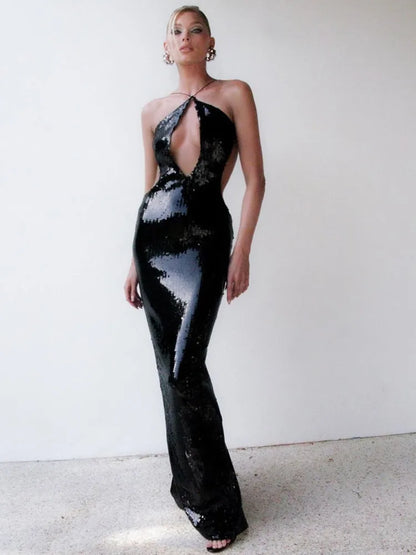 Eclipsed By Your Eyes Long Dress