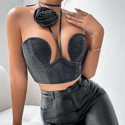 Talked For A Sec Crop Top