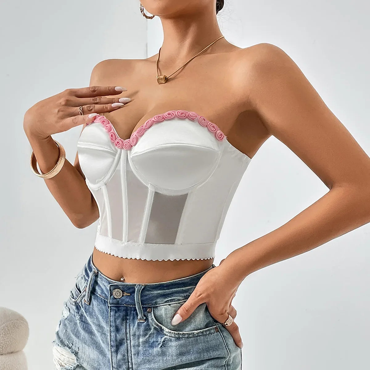 Feel The Heat Rising Bustier