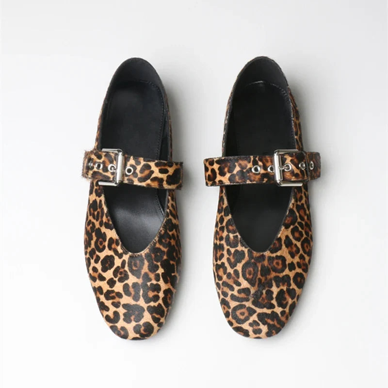 Glitter In Veins Flats Shoes