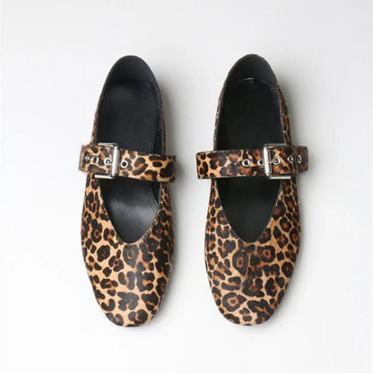 Glitter In Veins Flats Shoes
