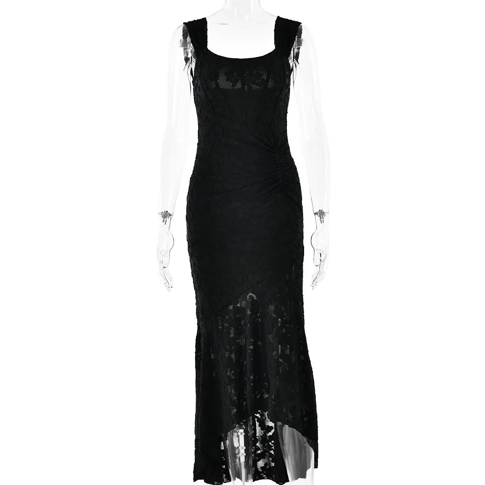 Vaguely Heard You Whisper Maxi Dress
