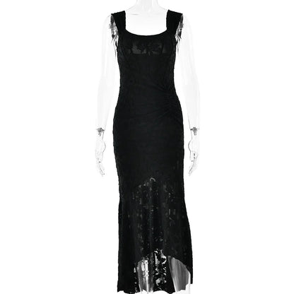 Vaguely Heard You Whisper Maxi Dress