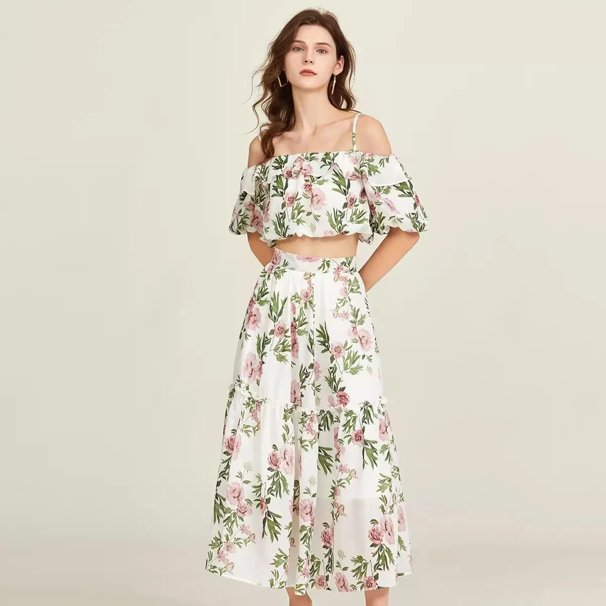 Moonlight Mist Skirt Set