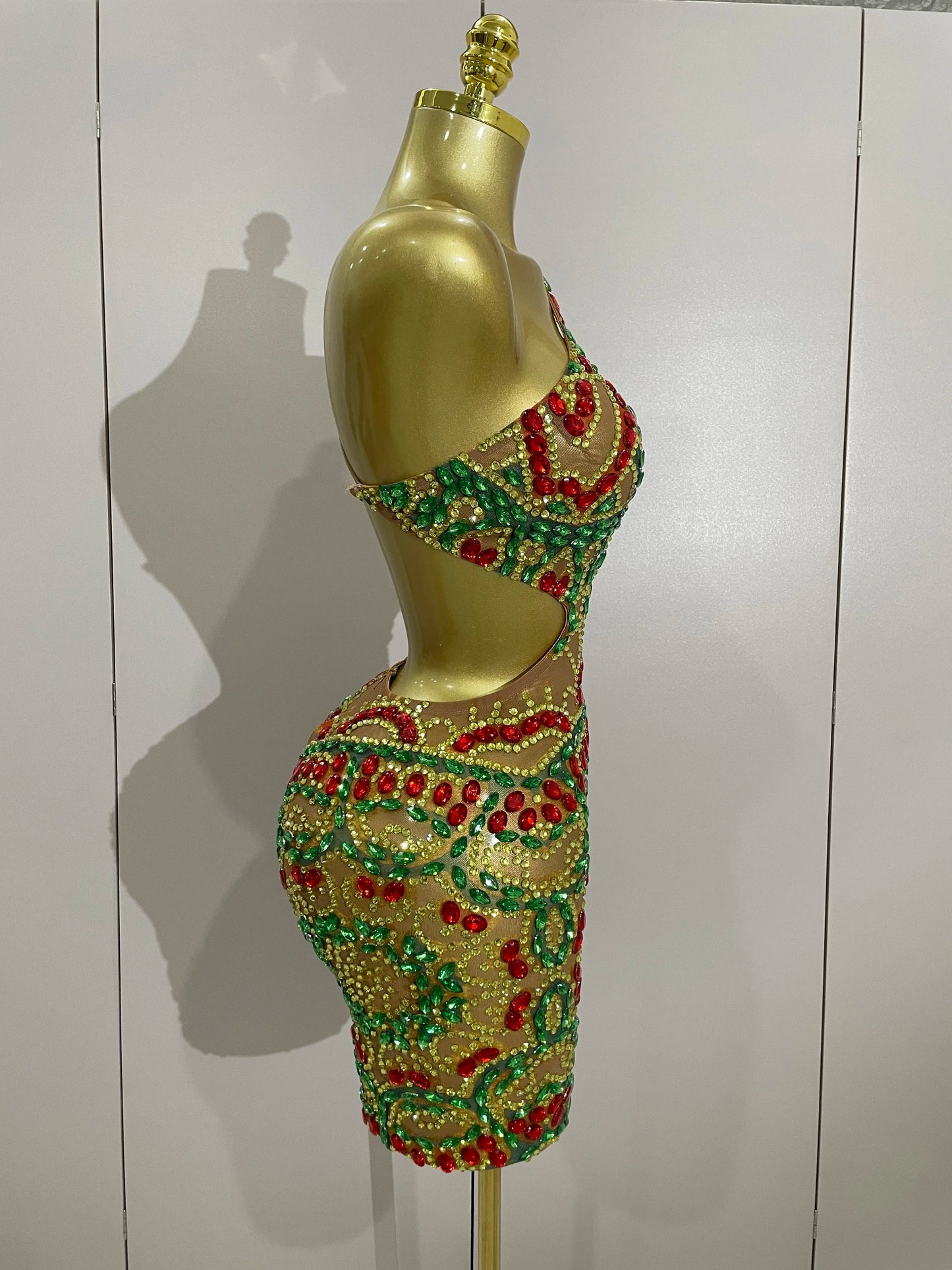 Goddess Of Control Mini Dress