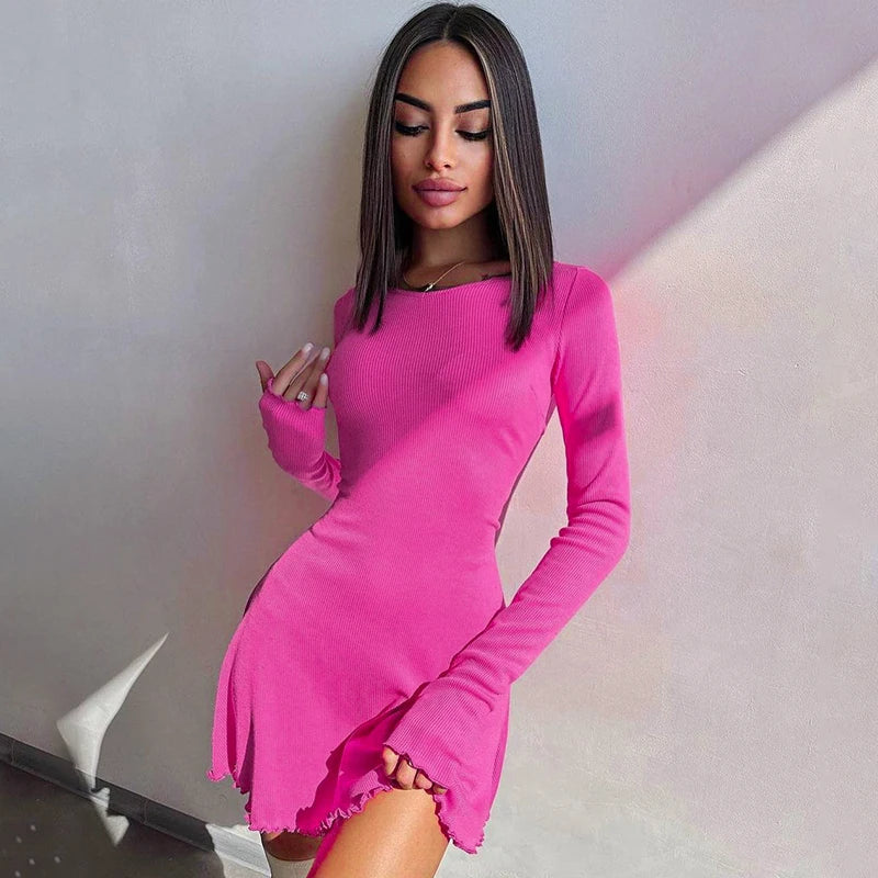 Another False Alarm Mini Dress