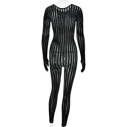 Silver Whisper Jumpsuit