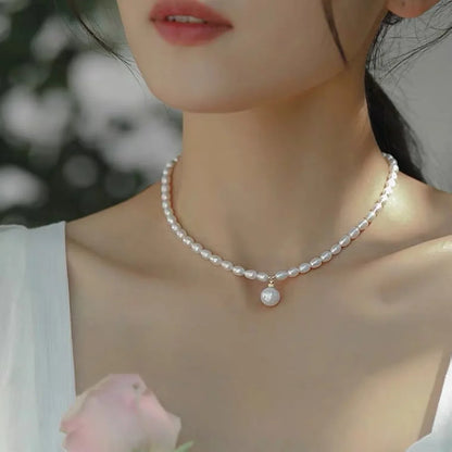 Hearts Don’t Lie Pearl Necklace