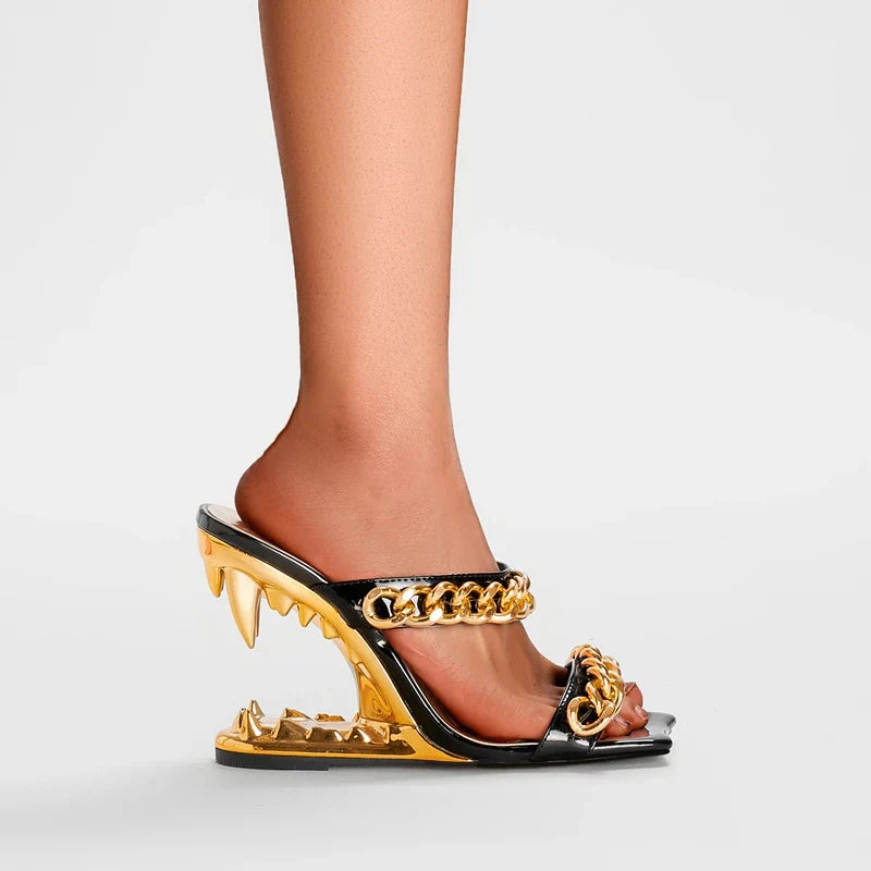 Savage Grace Pump Sandals