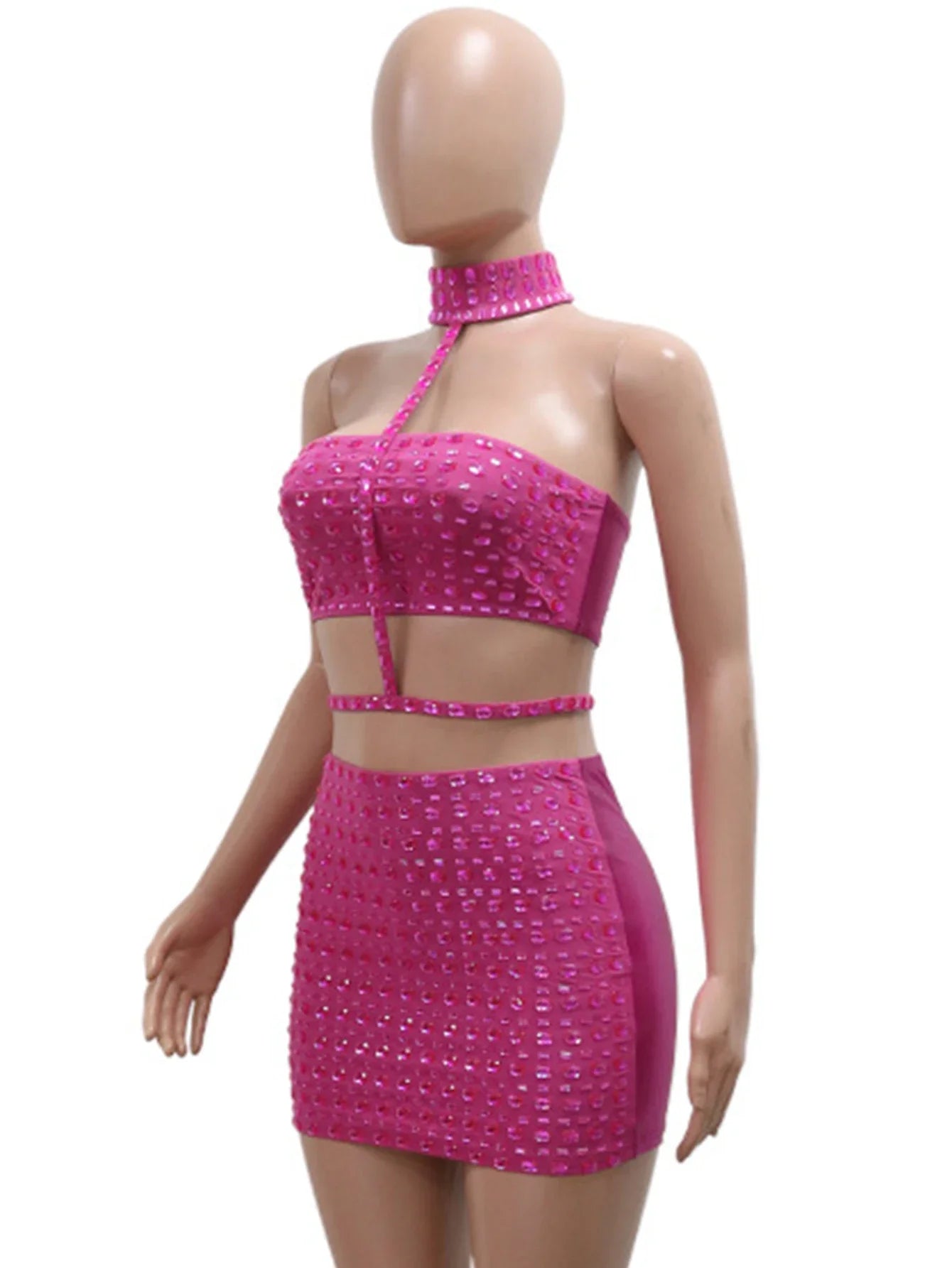 Hand On My Lips Mini Dress