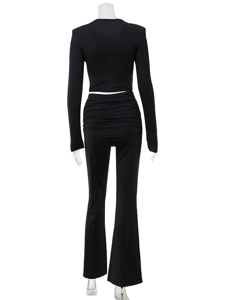 Elegance of Revenge Pants Set