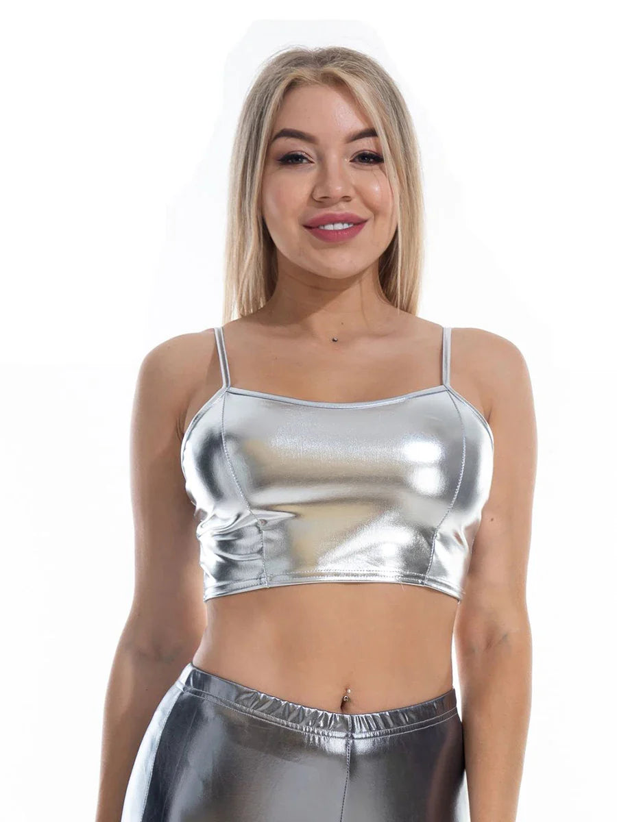 Feel It Rise Crop Tank Top