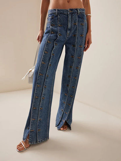Queen of Closure Jeans