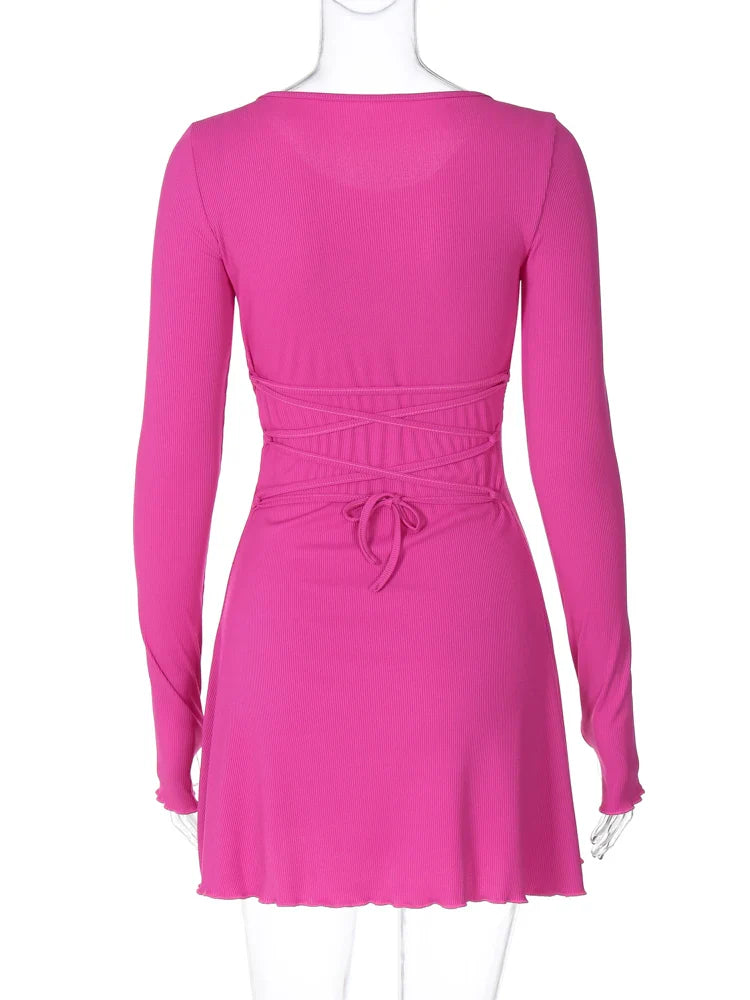 Another False Alarm Mini Dress