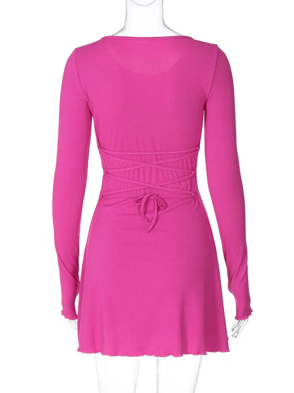 Another False Alarm Mini Dress