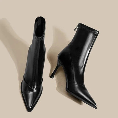 Fire Under Silk Mid-Calf Boots