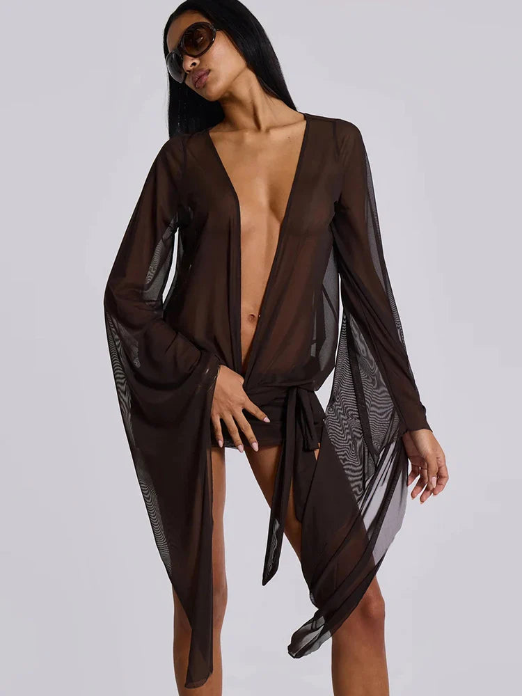 Seduce The Moon Mini Dress