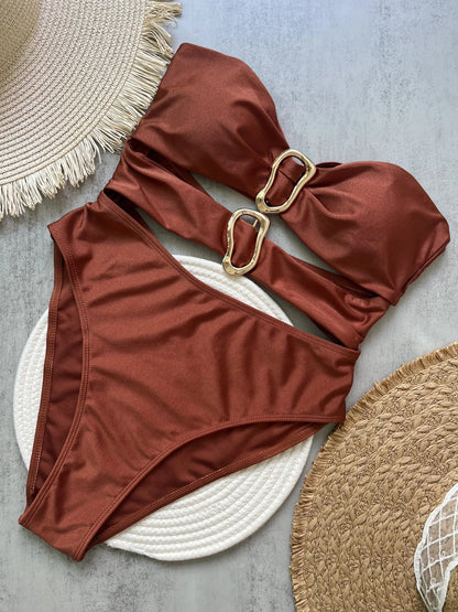 Light On Her Lips Monokini