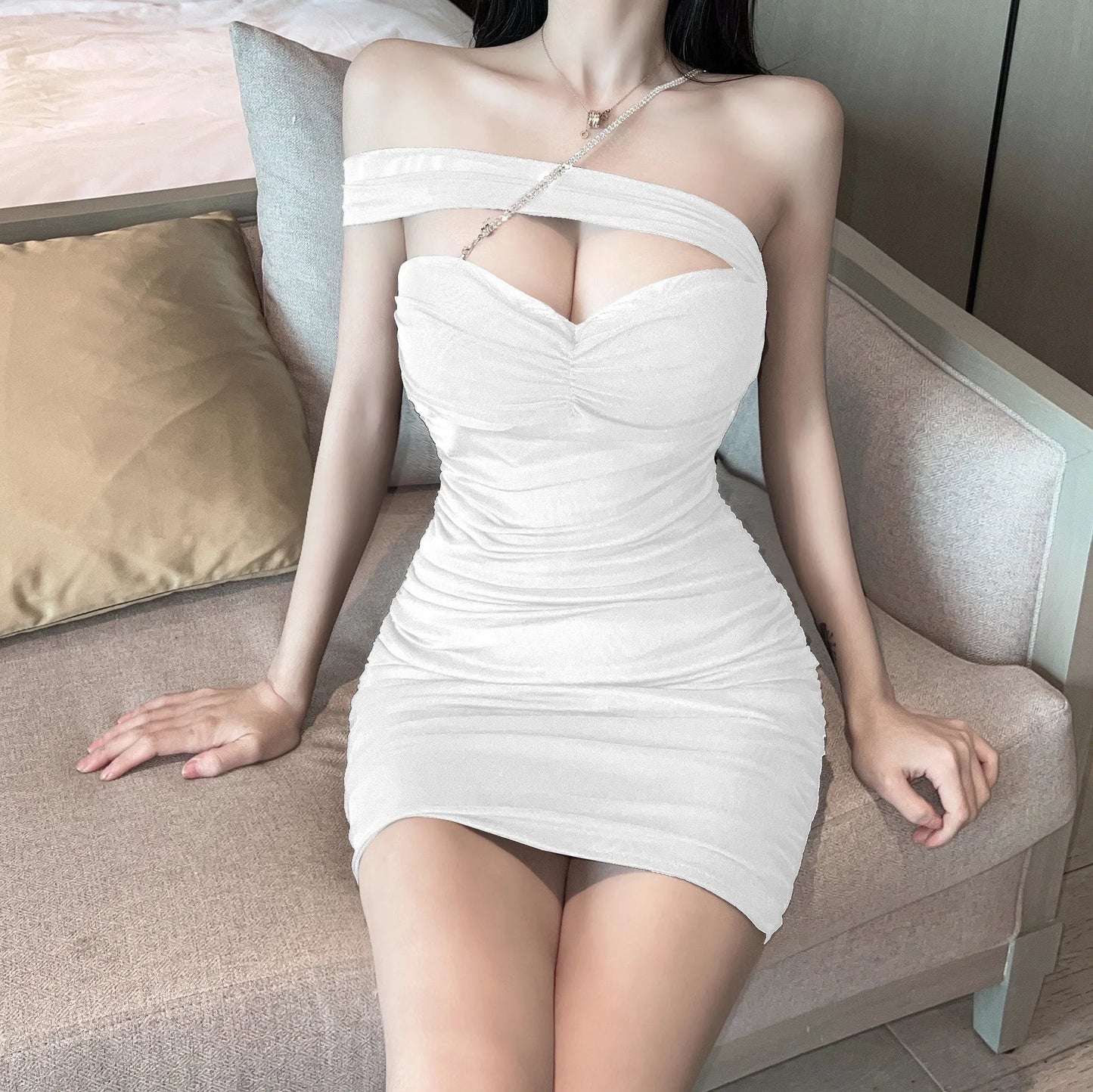Romantic But Rude Mini Dress