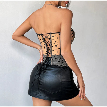 Shadows Wear Lace Bustier