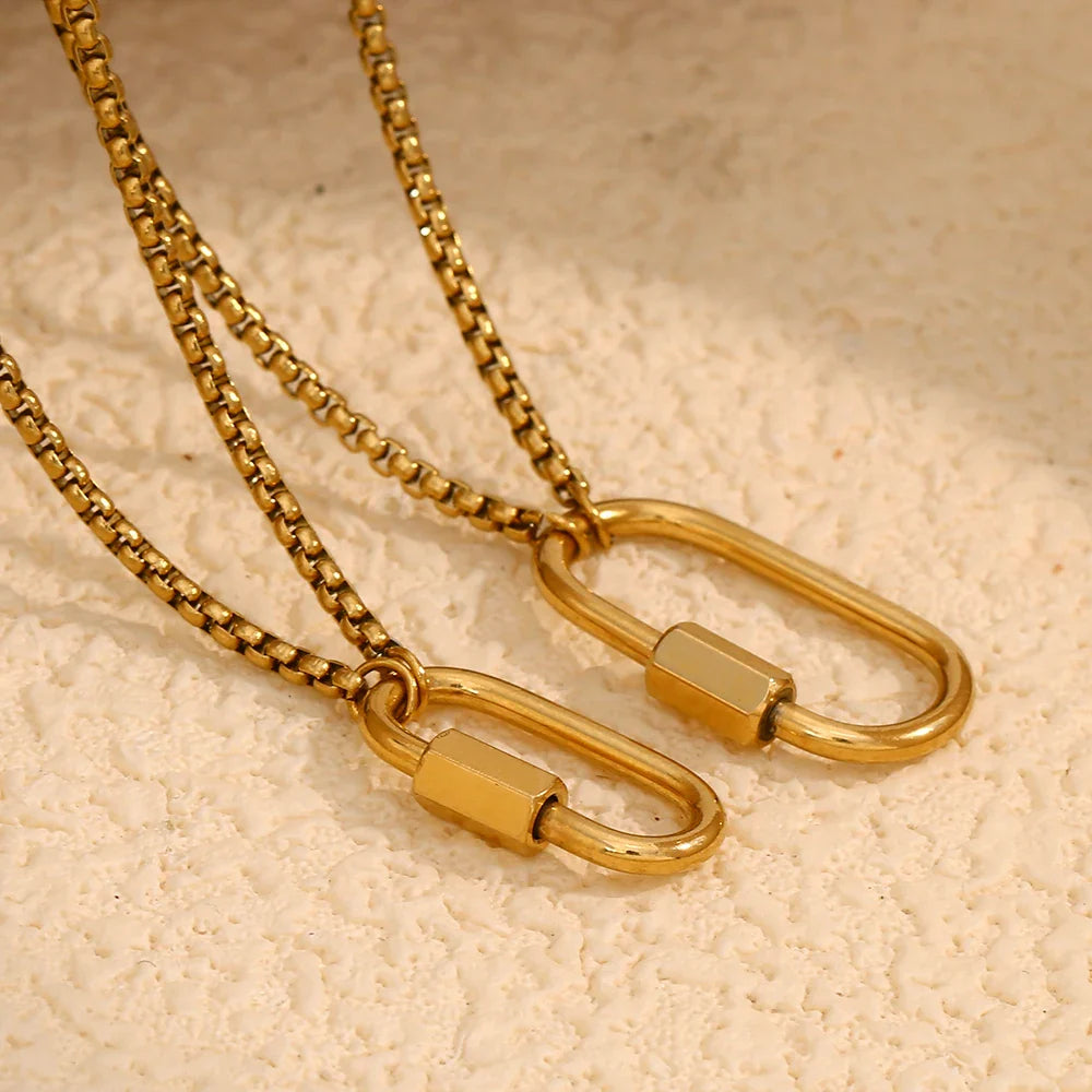 Softly She Strikes Pendant Necklace