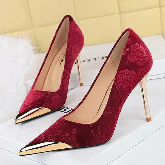 Glittering Gaze Stiletto Heels