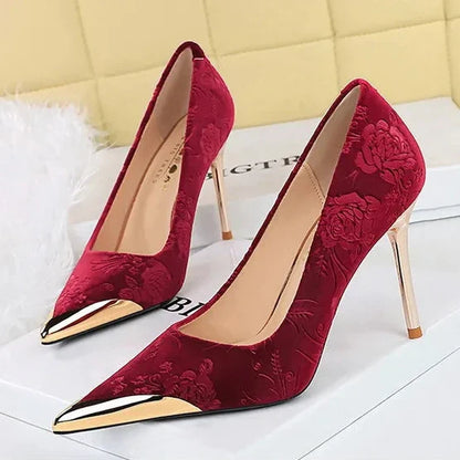 Glittering Gaze Stiletto Heels