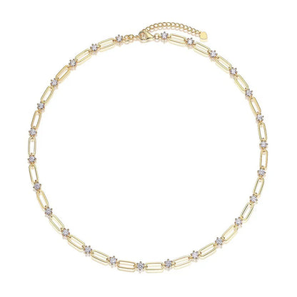 Hidden Power Found Tennis Necklace