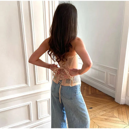 Shadows Wear Lace Bustier